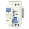 Asi Circuit Breaker, NDB1L-32C Series 25A, 2 Pole, 240V AC, C Curve NDB1L-32C-25-240V